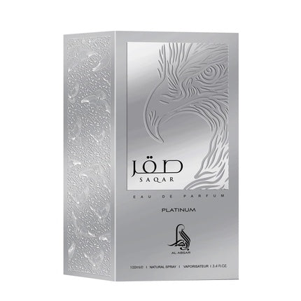 Eau de Parfum, Al Haramain, Saqar Platinum, 100ml