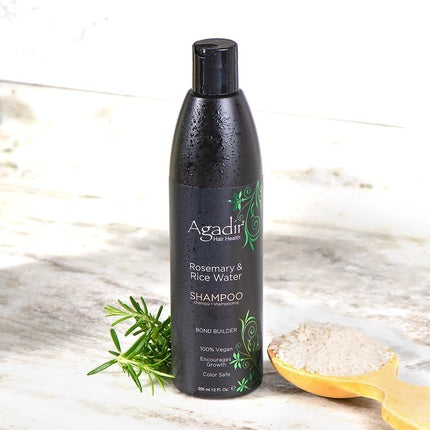 Șampon Agadir Rosemary & Rice Water, 12 Oz
