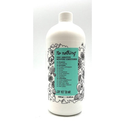 Condiționar pentru păr No Nothing Very Sensitive Moisture, alb, 1000 ml
