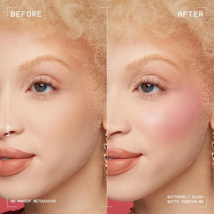 Blush NYX Buttermelt, roz, vegan