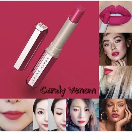 Ruj, Fenty Beauty, Mattemoiselle, roz fuchsia