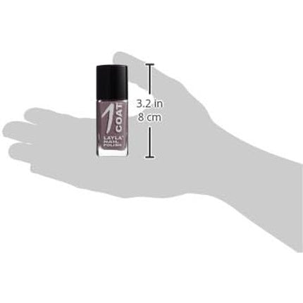 Lac de unghii, Layla Cosmetics, One Coat, mov, 17ml