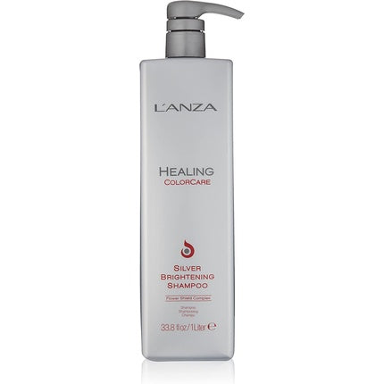 Șampon L'Anza Healing ColorCare Silver Brightening, 1000 ml, argintiu