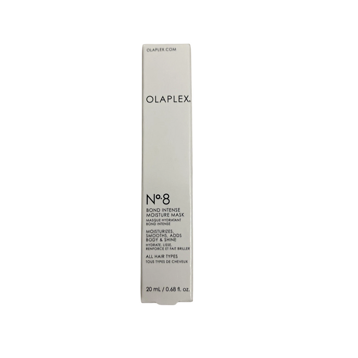 Mască de păr Olaplex No.8 Bond Intense, hidratantă, pentru strălucire și volum, 20 ml