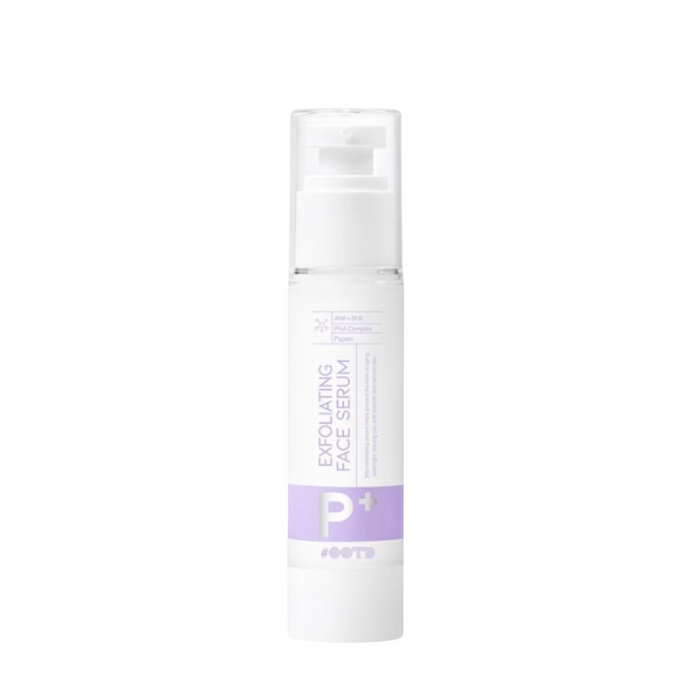 Ser facial #OOTD P+, exfoliant AHA/BHA, de noapte, 50 ml