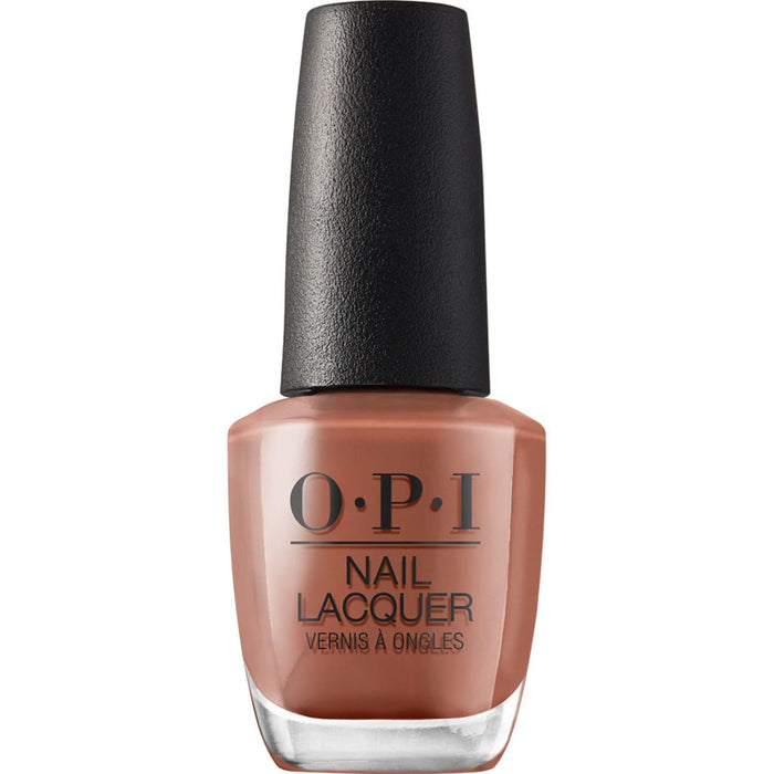 Lac de unghii Opi Nail Lacquer, de lungă durată, nuanța Chocolate Moose, 15 ml