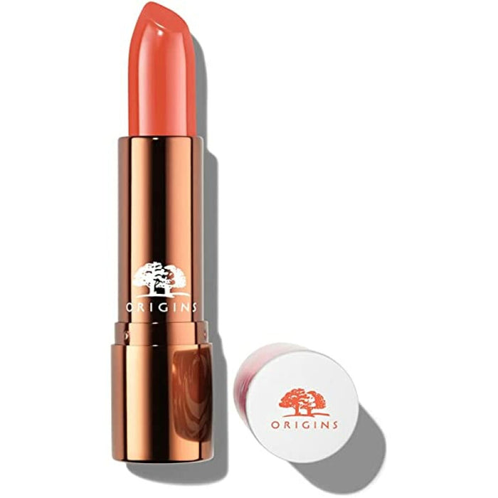 Ruj cremos Origins Blooming Bold, nuanța 10 Ceață de hibiscus, 3,1 g