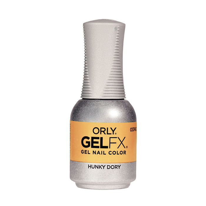 Ojă semipermanentă Orly Gelfx Hunky Dory, nuanță argintie metalizată, 18 ml