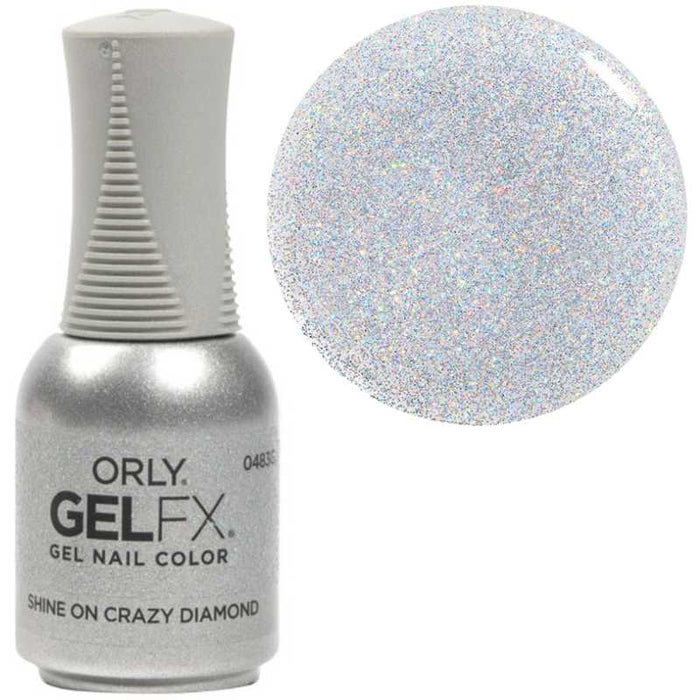 Ojă semipermanentă Orly Gelfx Shine On Crazy Diamond, cu sclipici, 18 ml