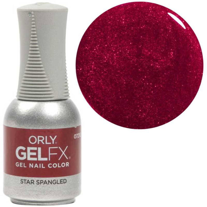 Ojă semipermanentă Orly Gelfx Star Spangled, strălucitoare, 18 ml