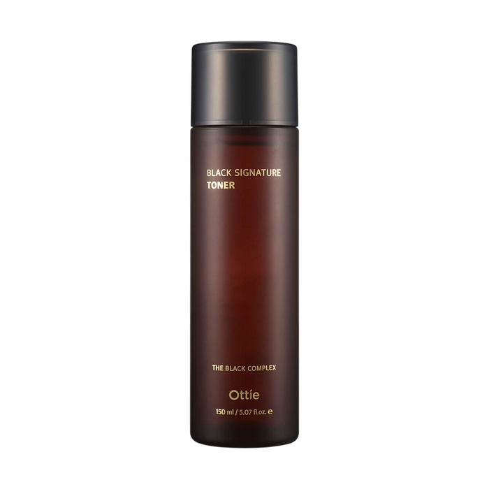 Loțiune tonică Ottie Black Line, cu mucus de melc, hidratantă și cu efect de fermitate, 150 ml