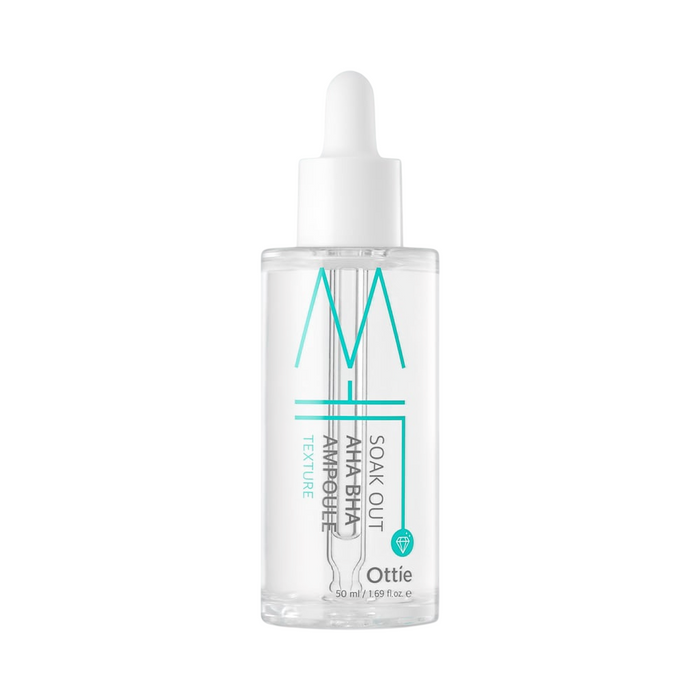 Ser exfoliant Ottie Soak Out, cu AHA și BHA, 50 ml