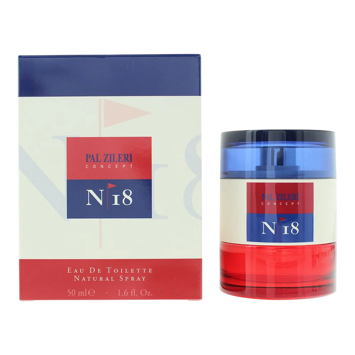 Apă de toaletă Pal Zileri Concept No.18, pentru bărbați, 50 ml