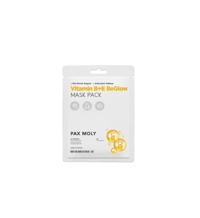 Mască facială PaxMoly Be Glow Vitamin B+E, iluminatoare, pentru zi și noapte, 25 ml