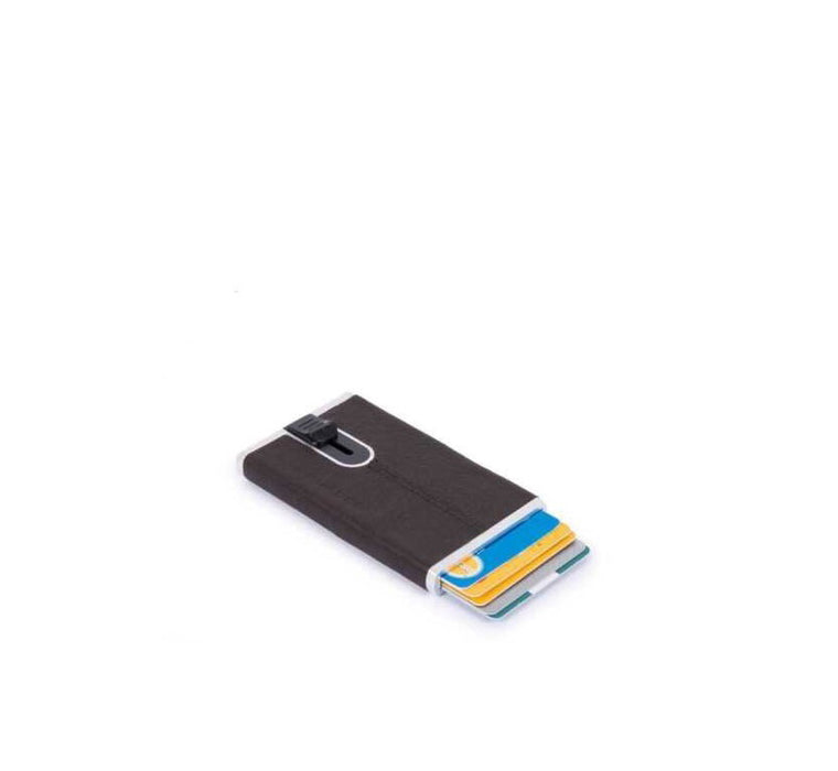 Portcard Piquadro Black Square