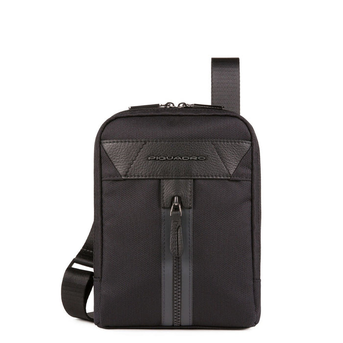 Geantă crossbody Piquadro Trakai, neagră