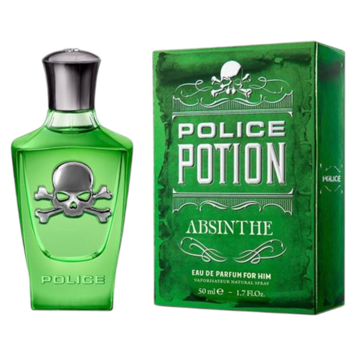 Apă de parfum Police Potion Absinthe, pentru bărbați, 50 ml