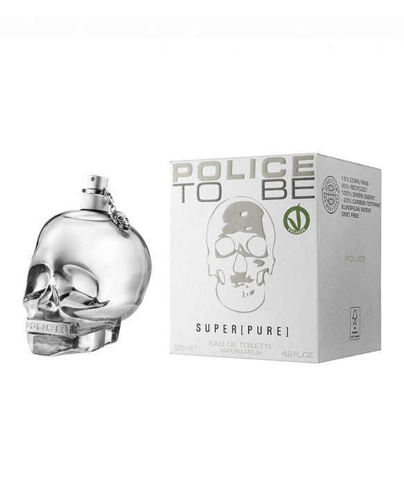 Apă de toaletă Police To Be Super [Pure], pentru bărbați, 125 ml