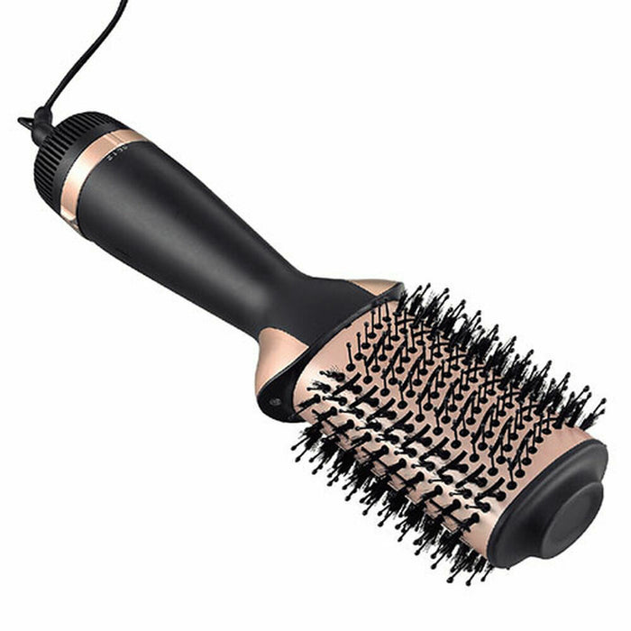 Perie de styling, TM Electron, 1300 W, negru și auriu