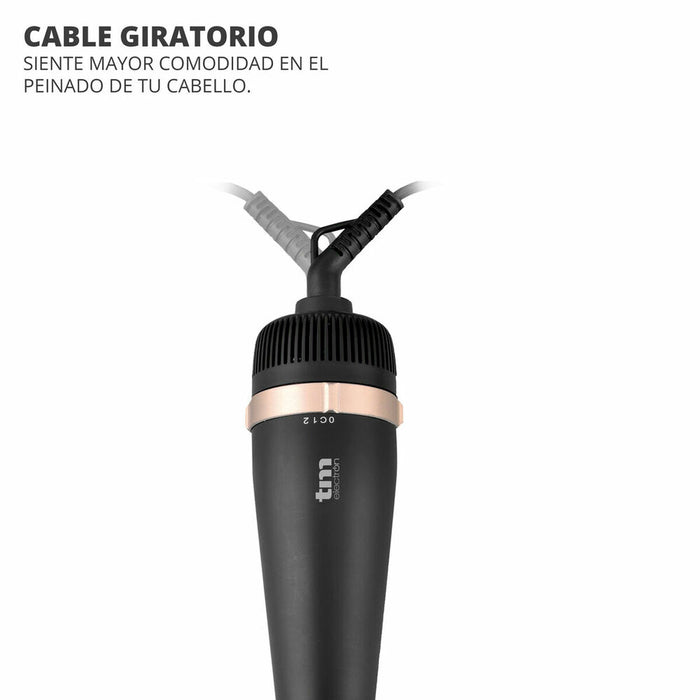 Perie de styling, TM Electron, 1300 W, negru și auriu