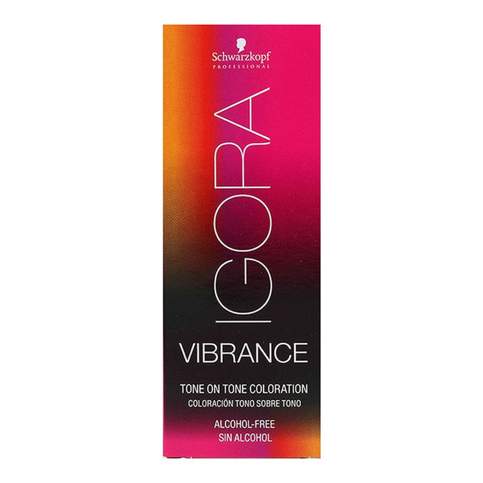 Vopsea demi-permanentă, Schwarzkopf Igora Vibrance 5-7, maro cupru deschis, 60 ml