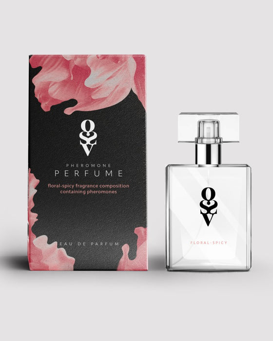 Parfum floral-spicy Obsessive, 30 ml, design elegant