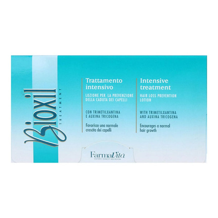 Tratament păr, Farmavita Bioxil, anti-cădere, fiole 12 ml