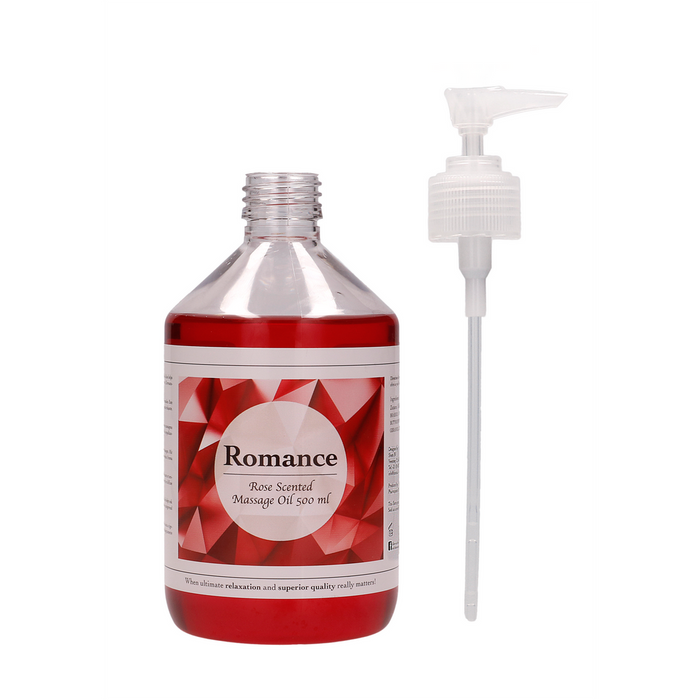 Ulei de masaj, Shots, aromă trandafir, 500 ml