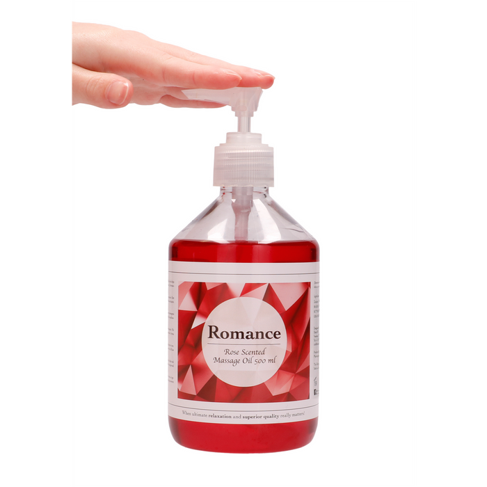 Ulei de masaj, Shots, aromă trandafir, 500 ml