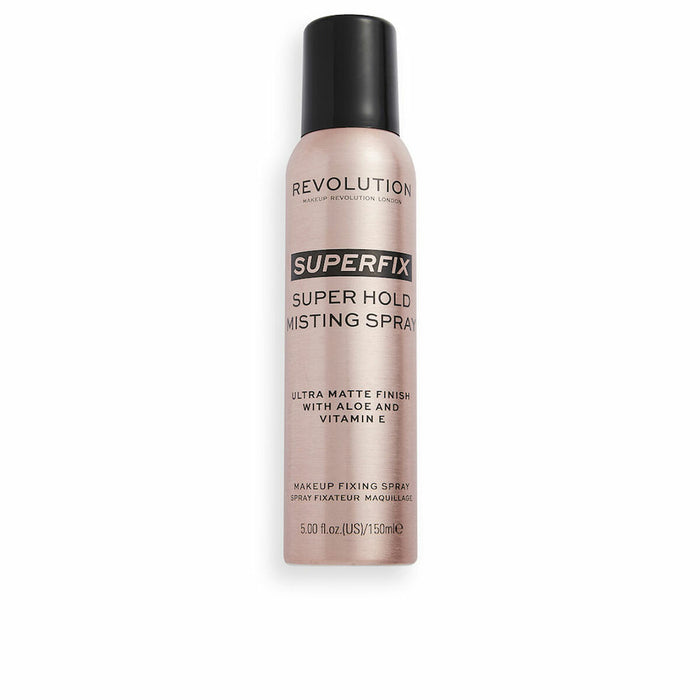 Spray fixare machiaj, Revolution, Super Fix, mat, 50 ml