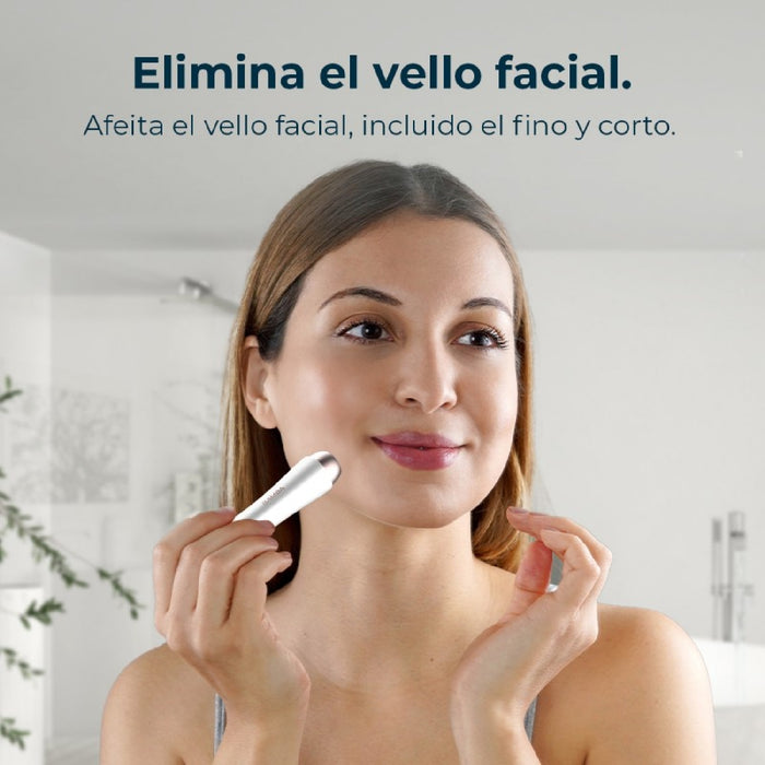 Aparat de ras electric, Cecotec FaceCare Smooth, inox, IPX5