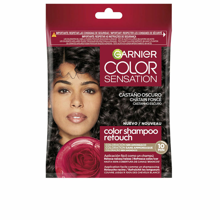 Șampon Colorant Semi-Permanent Garnier, Dark Brown