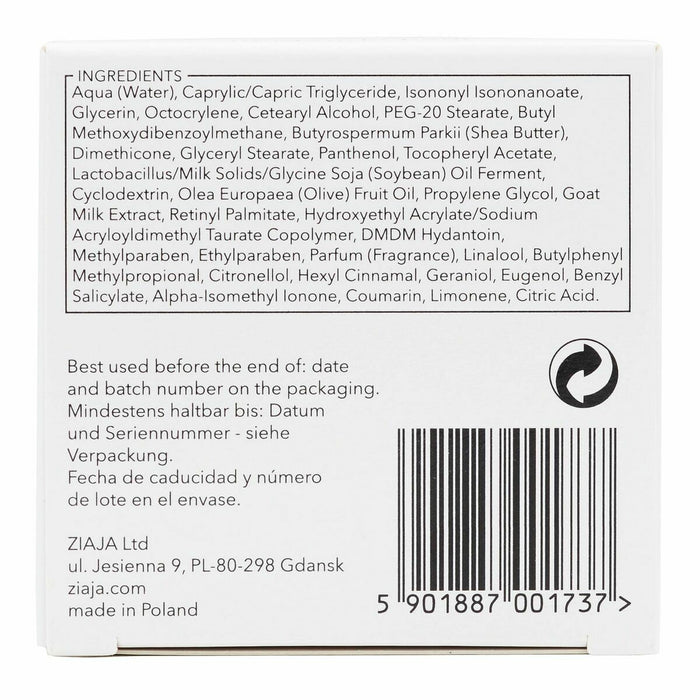 Cremă de zi, Ziaja, Goat's Milk, 50 ml