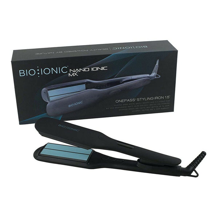 Placă de îndreptat părul, Bio Ionic, Onepass, silicon, max 200ºC