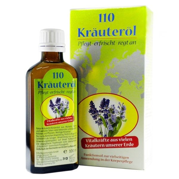 Ulei terapeutic, Krauterhof, 110 plante medicinale, 100 ml