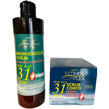 Scrub corporal, Ultra Retinol Complex, ierburi aromate, 150 ml