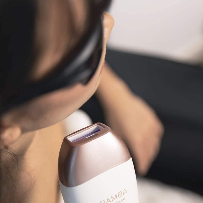 Aparat epilare IPL, Cecotec, Bamba SkinCare Quartz, alb și auriu roz
