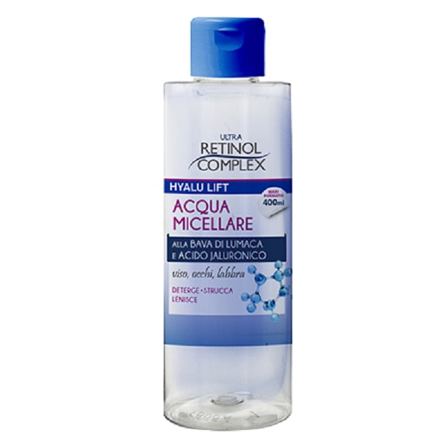 Apă micelară Ultra Retinol Complex ser melc și acid hialuronic 400 ml