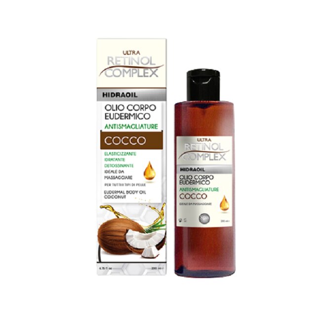 Ulei de masaj, Ultra Retinol Complex, cocos, 200 ml