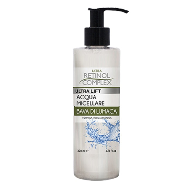 Apă micelară, Ultra Retinol Complex, extract de melc, 200 ml