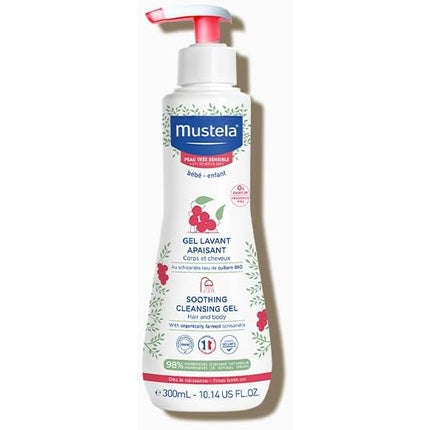 Gel curățător, Mustela, 300 ml, piele sensibilă