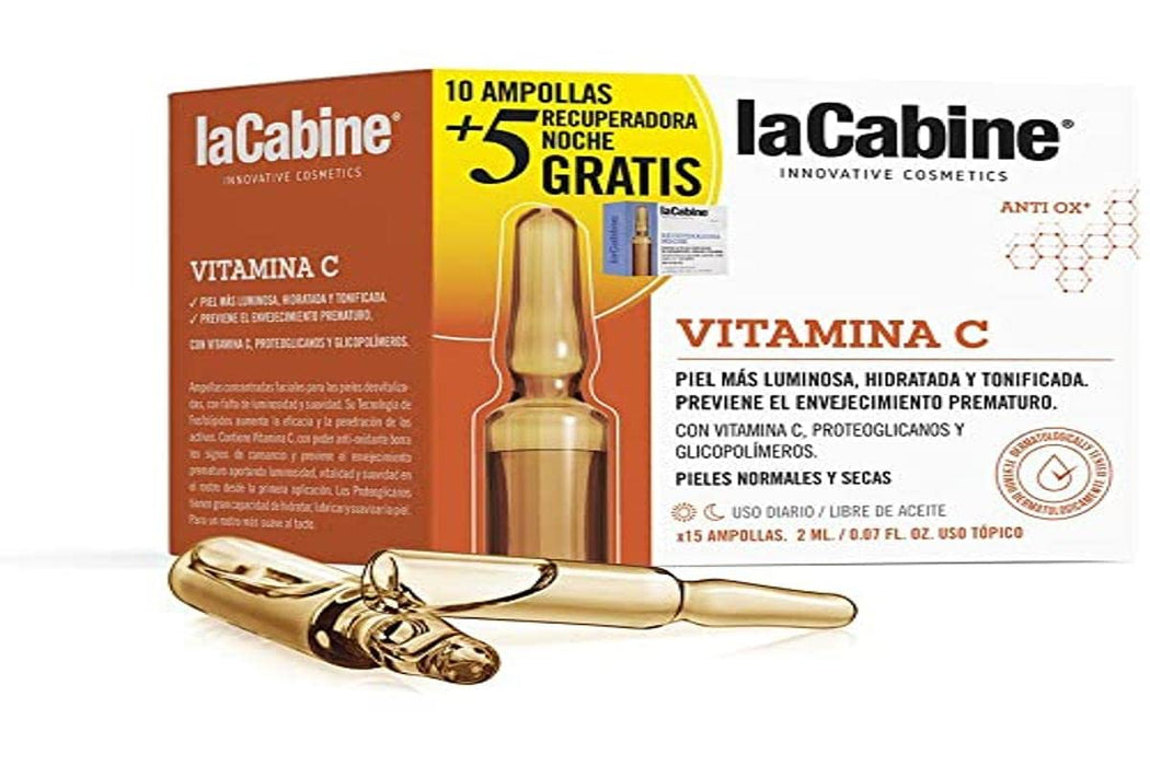 Set fiole Vitamina C, LaCabine, 10x2 ml