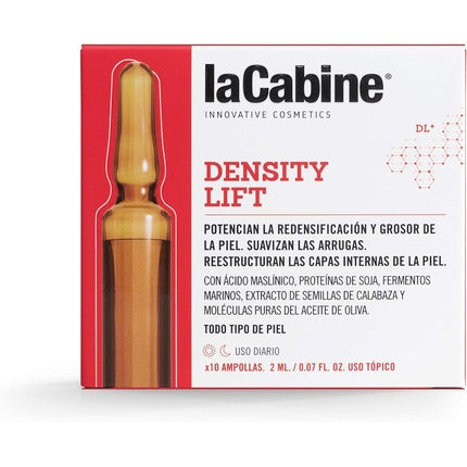 Set fiole faciale, Lacabine, Density Lift, 10 x 2 ml