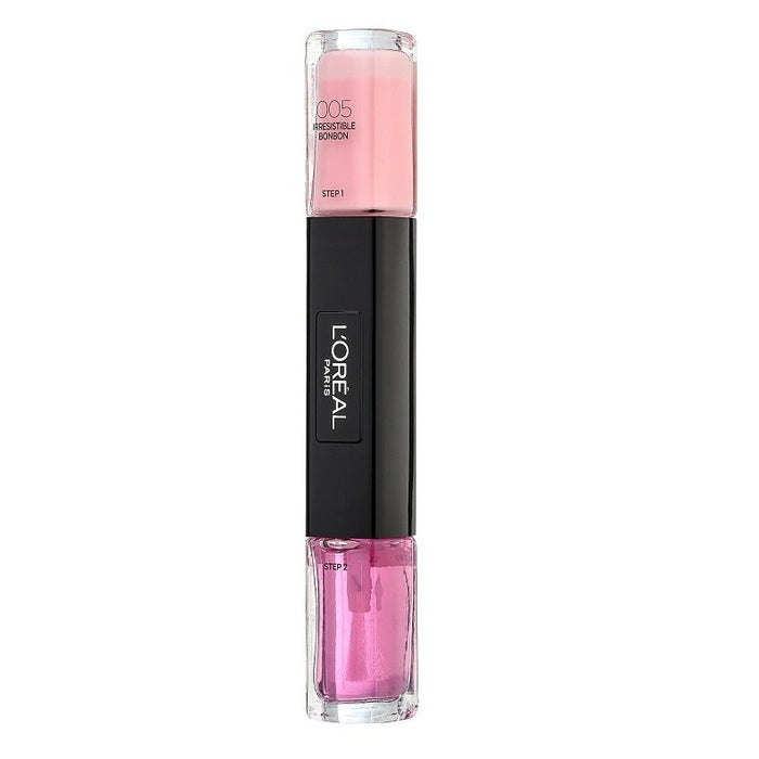 Lac de unghii L'Oreal Infallible Gel 005 Irresistible Bonbon, roz