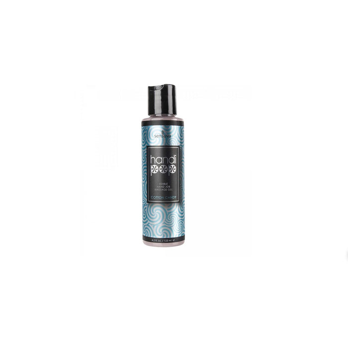 Gel de masaj pentru mâini, Sensuva, Handipop, aromă vată de zahăr, 125 ml