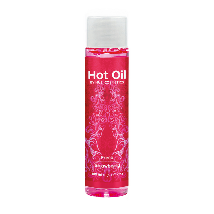 Ulei de masaj, Nuei, aromă căpșuni, 100 ml