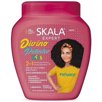 Tratament păr copii, Skala Expert Divino Potinho, 2 în 1, 1000g