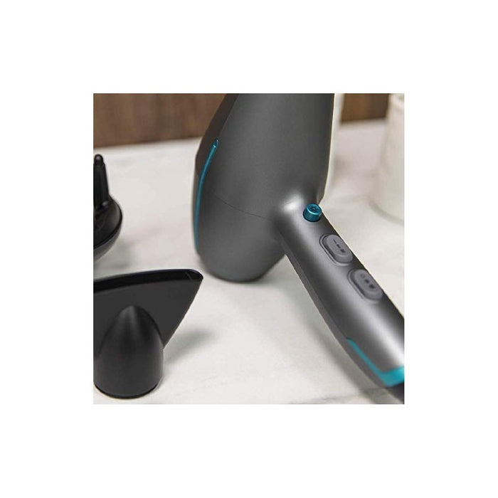Uscător de păr, Cecotec Bamba IoniCare 5300 Maxi Aura, 2200 W, Negru