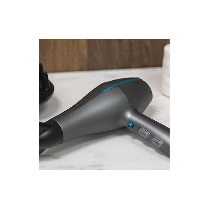 Uscător de păr, Cecotec Bamba IoniCare 5300 Maxi Aura, 2200 W, Negru