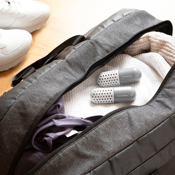 Capsule deodorante încălțăminte, Innovagoods Froes, 2 unități, design ajustabil